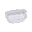 Contenitori ovali PET con coperchio incernierato G1 cc250 Cuki Professional.jpg