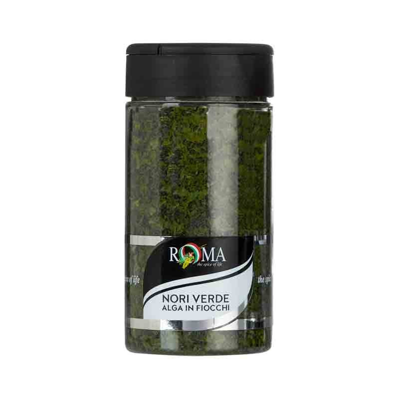 Alga nori verde in fiocchi vaso plastica gr 11 Roma.jpg
