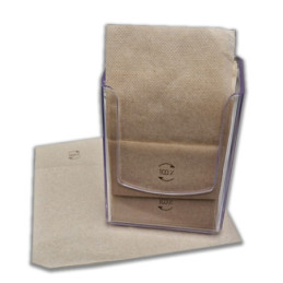 Tovagliolo tipo BAR 17x17 recycled ecofriendly colore beige naturale pezzi 3000 Okay.jpg