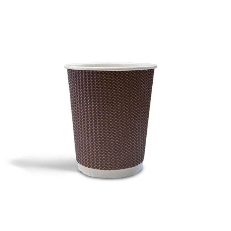 Bicchieri carta+PE double wall marrone pezzi 25 Lussy.jpg