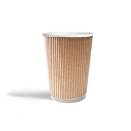 Bicchieri carta+PE double wall avana pezzi 25 Lussy.jpg