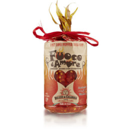 Salsa piccante fuoco d'amore vaso vetro gr 90 delizie di Calabria.jpg