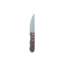 Coltello bistecca churrasco manico col.legno confezione pezzi 6 Comas
