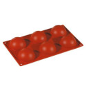 Stampo silicone multiplo 6 semisfere 30x17,5 Paderno.jpg