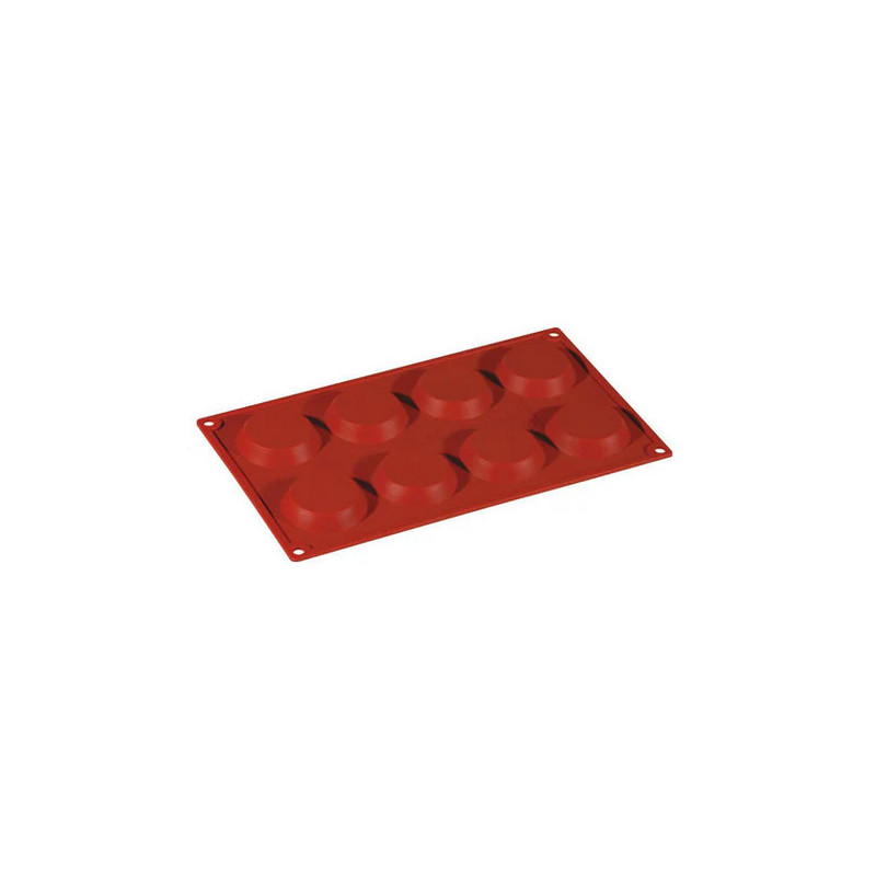 Stampo silicone multiplo 8 florentine mm diam 60x12 h ml 27 Pavoni.jpg