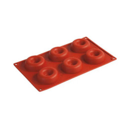 Stampo silicone multiplo 6 savarin mm diam 72x23 h ml 67 Pavoni.jpg