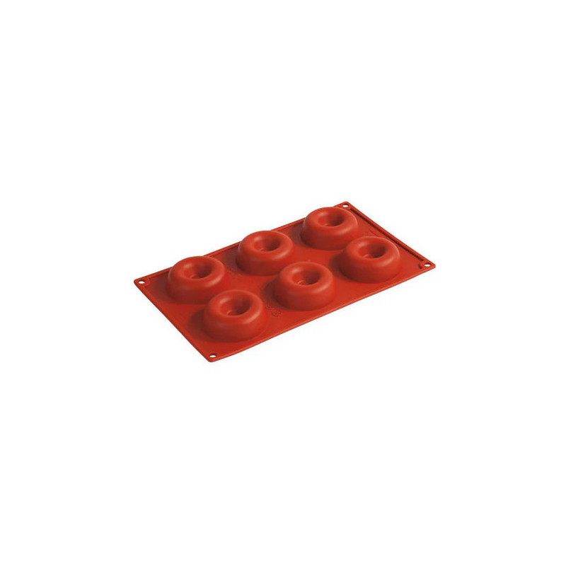 Stampo silicone multiplo 6 savarin mm diam 72x23 h ml 67 Pavoni.jpg