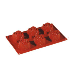 Stampo silicone multiplo 6 rose mm diam 75x40 h ml 90 Pavoni.jpg