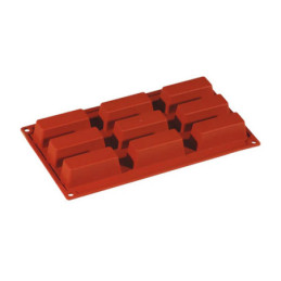 Stampo silicone multiplo 9 cake mm 80x30x30 ml 62 Pavoni.jpg