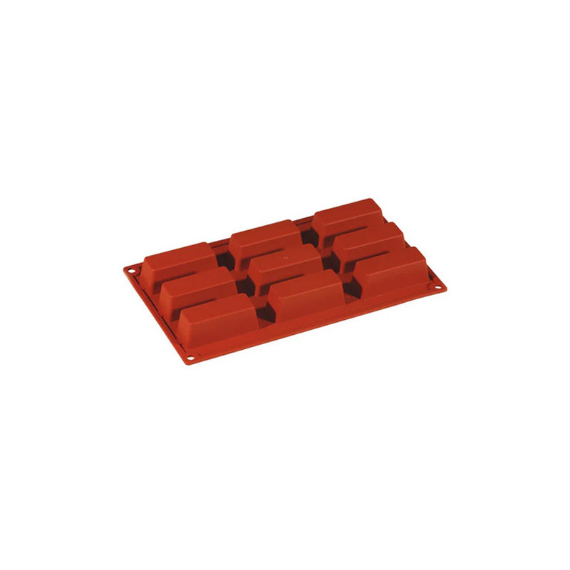 Stampo silicone multiplo 9 cake mm 80x30x30 ml 62 Pavoni.jpg
