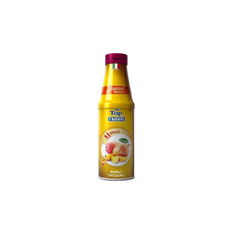 Topping gourmet souce amarena mango gr 950 Fabbri.jpg