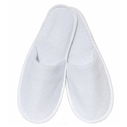 Ciabatta in spugna soft chiusa bianche misura unica Brenta 10 paia