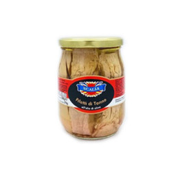 Filetti tranci tonno olio oliva gr 540 vaso vetro Scalia.jpg