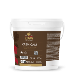 Crema spalmabile alle nocciole secchio kg 10 Cremicam Icam.png