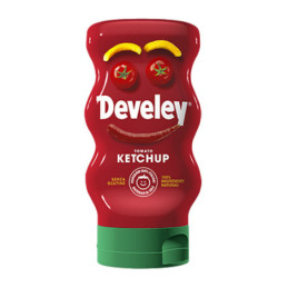 Ketchup bottiglia plastica squeezer ml 410 Develey.jpg