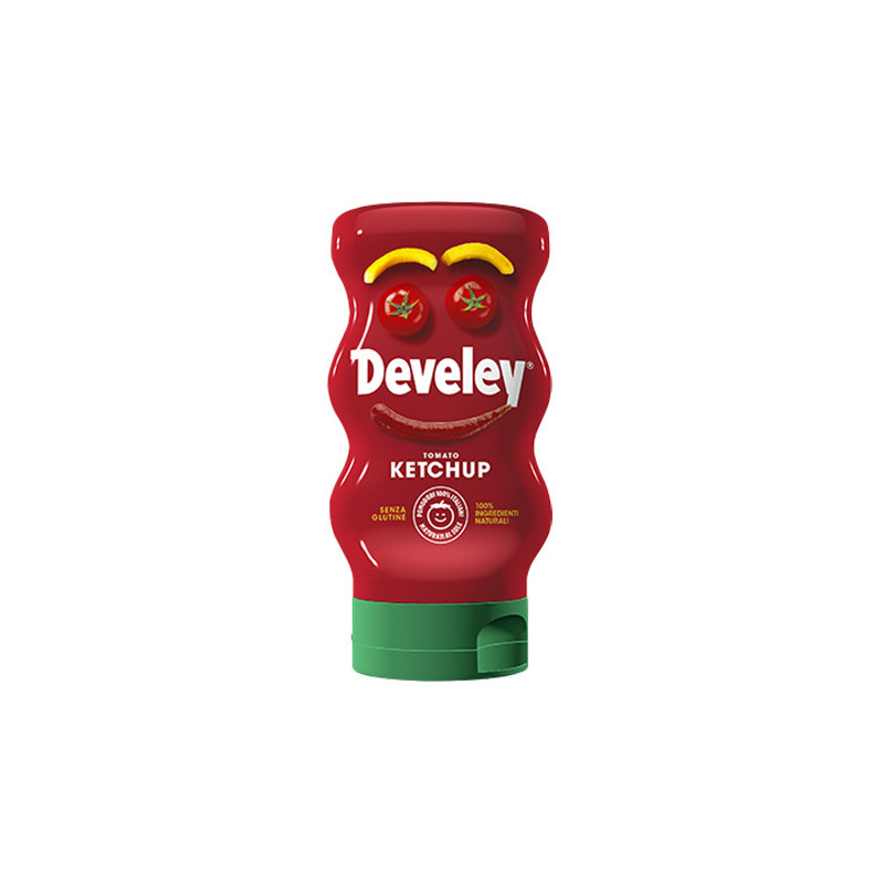 Ketchup bottiglia plastica squeezer ml 410 Develey.jpg