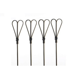 Spiedi cuore bamboo cm 15 pz 100 Leone