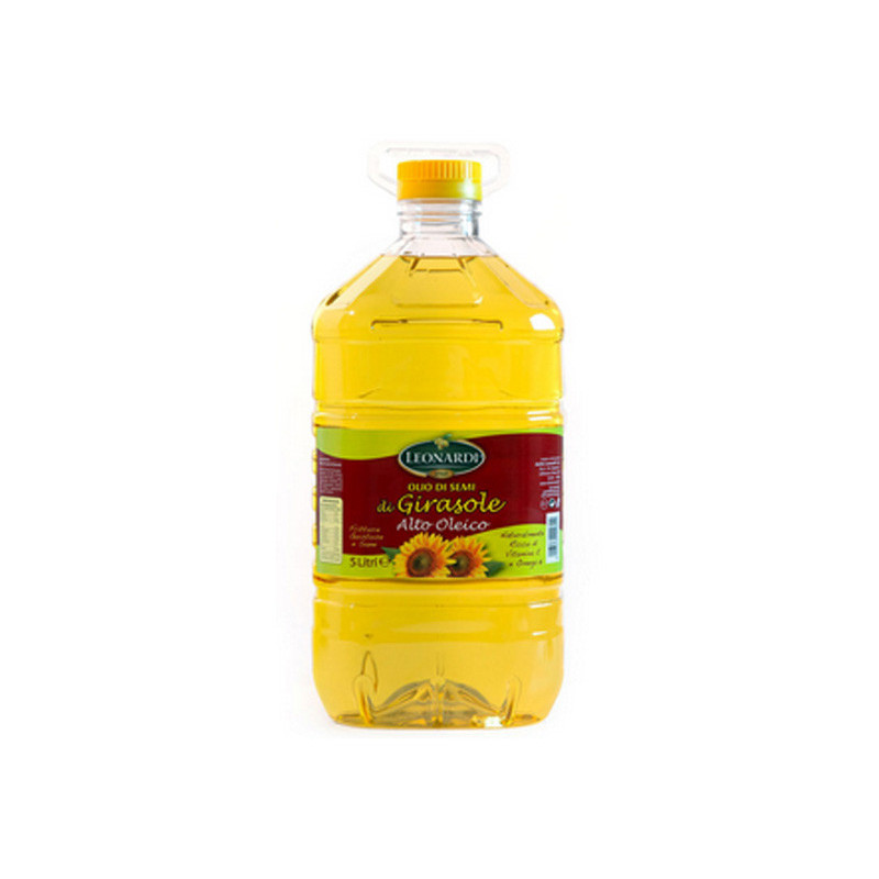 Olio di girasole alto oleico 5 litri Leonardi.jpg