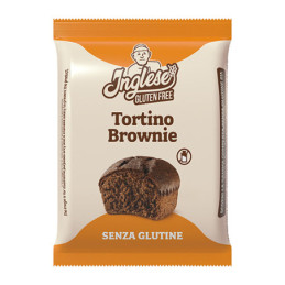 Tortino senza glutine Brownie monoporzione gr 60 Inglese