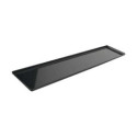 Vassoio esposizione plastica nero misure 580x195 Tecnostyle.jpg