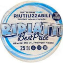 Piatti piani pesanti riutilizzabili pezzi 50 Isap.jpg