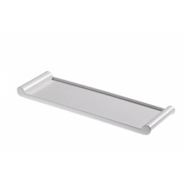 Vassoio rettangolare in melamina bianca 36x11,5x2,5cm Leone.jpg