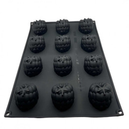 Stampo professionale in silicone Pavoni per Lamponi