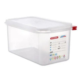 Vaschetta gastronomica polipropilene con coperchio 13 h 150 Araven.jpg
