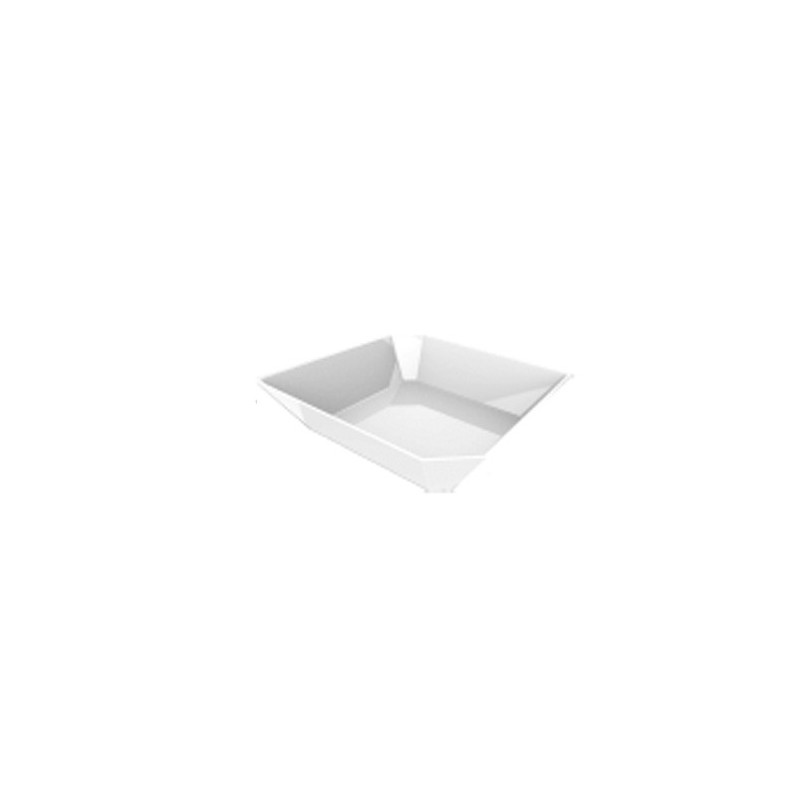 Vassoio Joy bianco 6,5x6,5 cm confezione 25 pezzi TecnoStyle.jpg