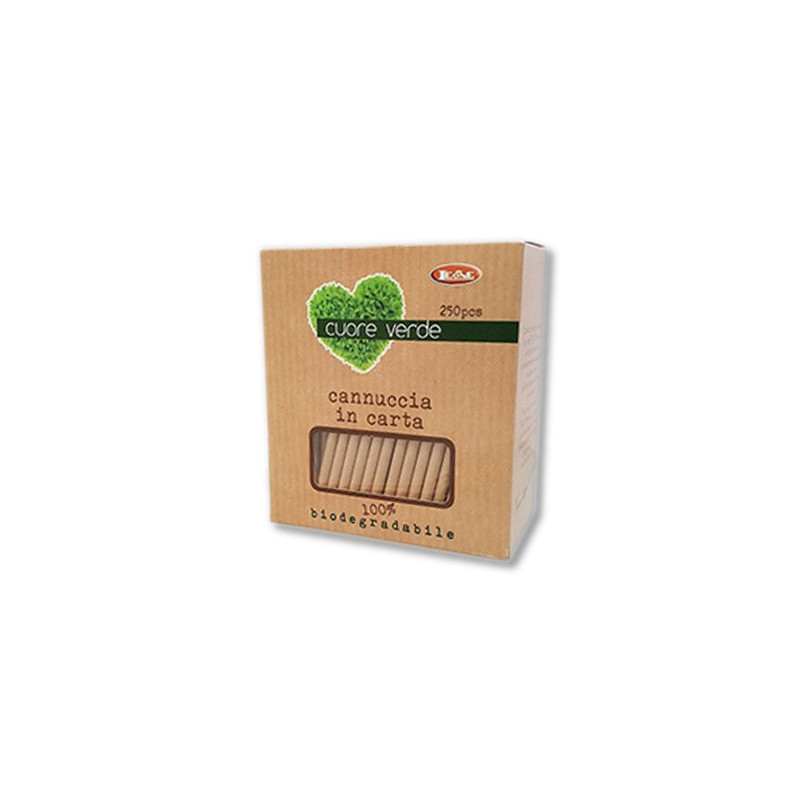Cannucce carta kraft cm 14,5 scatola 250 pezzi Leone.jpg
