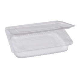 Contenitori rettangolari PET con coperchio incernierato H20 cc550 Cuki Professional.jpg