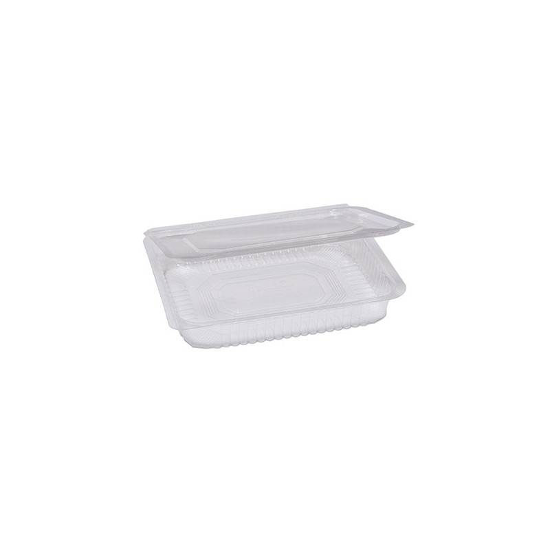 Contenitori rettangolari PET con coperchio incernierato H20 cc550 Cuki Professional.jpg