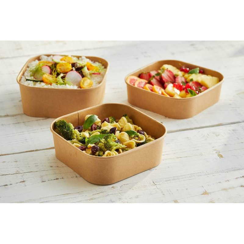 Insalatiera rettangolare take away color havana 1200 ml 17x17x6,6 cm pezzi 24 Leone.jpg