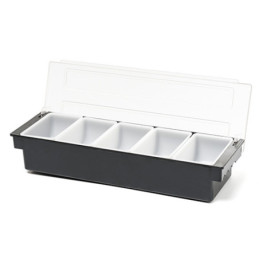 Portacondimenti 6 scomparti bar 49,2x15,6 cm Comas.jpg