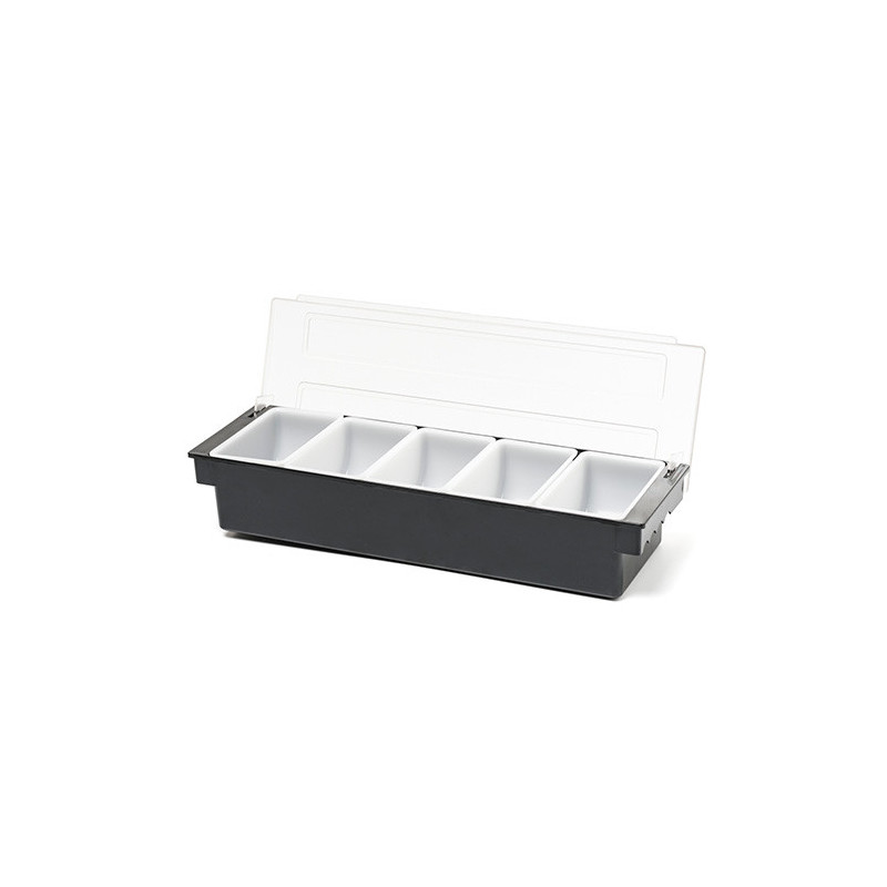 Portacondimenti 6 scomparti bar 49,2x15,6 cm Comas.jpg
