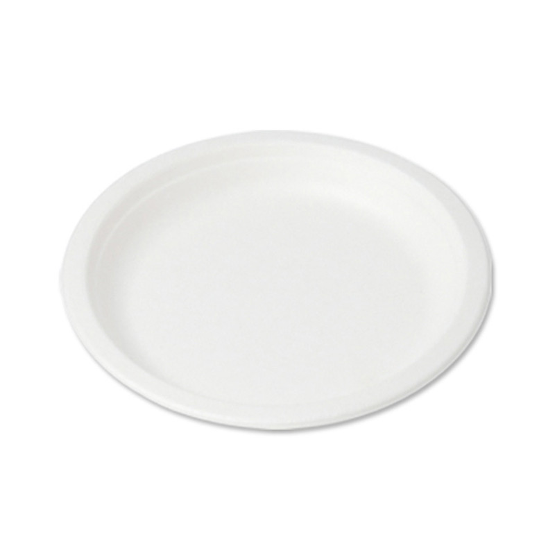 Piatto piano monouso polpa cellulosa biodegradabile ø 22,5cm pezzi 50 Brenta.jpg