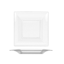 Piatto 180 mm nero riutilizzabile confezione 12 pezzi TecnoStyle.jpg