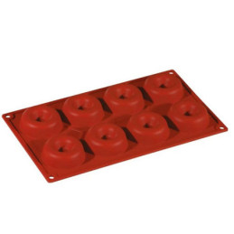 Stampo silicone multiplo 8 savarin 65x21 Paderno.jpg