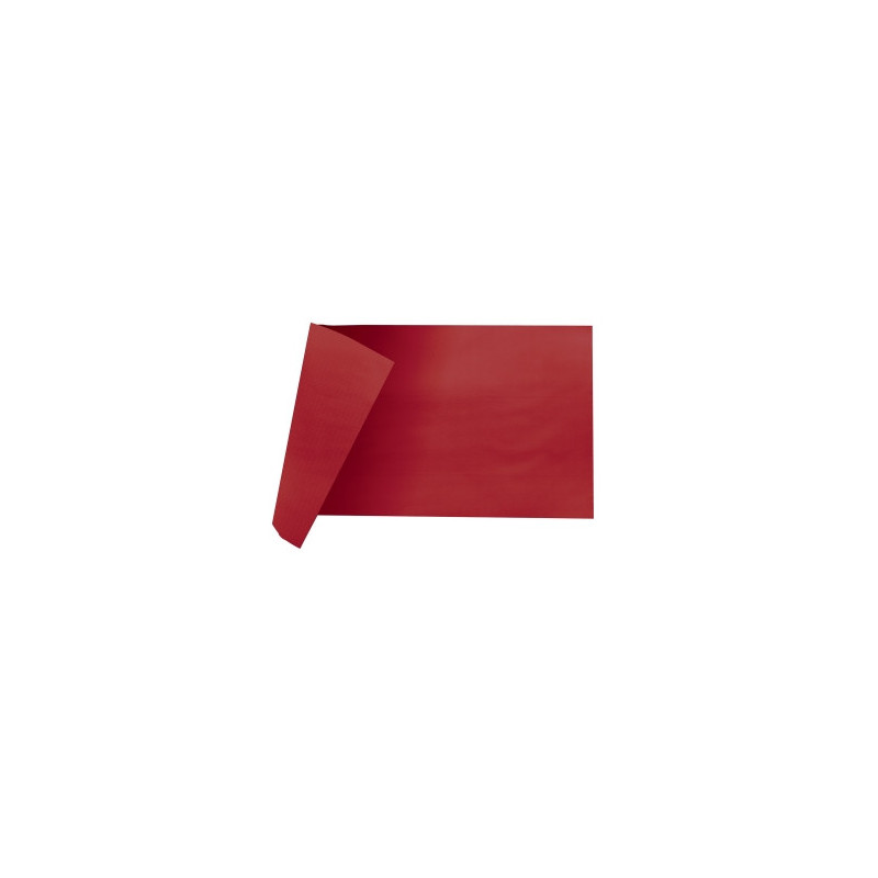 Tovaglia 100X100 Rosso Politenata confezione da 50 pezzi Infibra.jpg