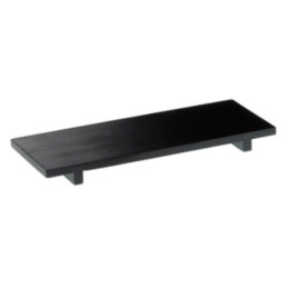 Vassoio Sushi bamboo nero cm 30x11x2,5 Leone.jpg