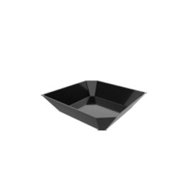 Vassoio Joy nero 6,5x6,5 cm confezione 25 pezzi TecnoStyle.jpg