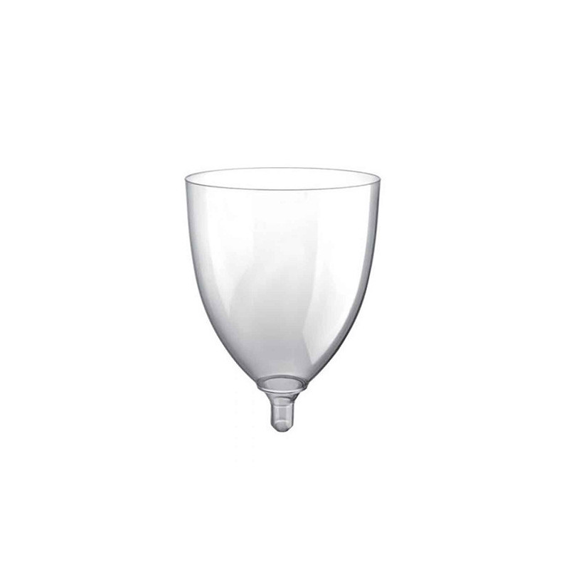 Bicchiere maxi calice plastica usa&riusa trasparente confezione pezzi 20 Gold Plast.jpg