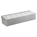Contenitore professionale 6 scomparti inox Paderno.jpg