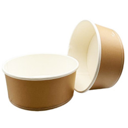 Ciotole take-away insalate poke cartone avana cc 400 pezzi 50 Taddia.jpg
