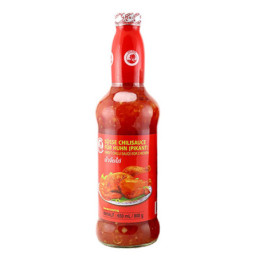 Salsa agrodolce chili per pollo bottiglia vetro gr 800 Cock.jpg