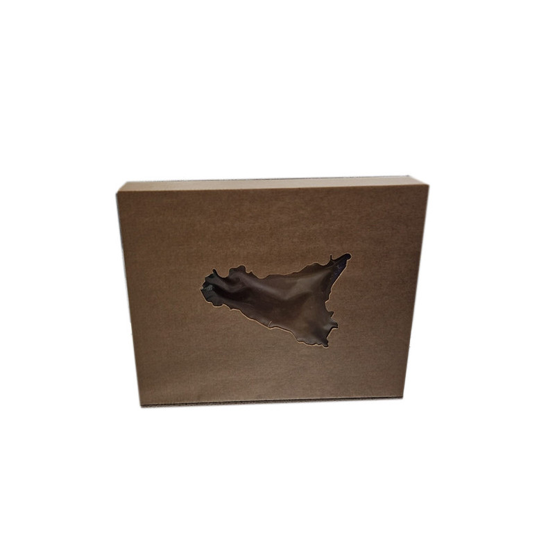 Scatola porta paste finestra Sicilia marrone cm 25X31X 5h pezzi 10 Tecnob.jpg