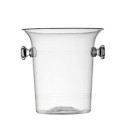 Secchiello plastica trasparente portabottiglie 22x21,5 cm Brevetti Waf.jpg