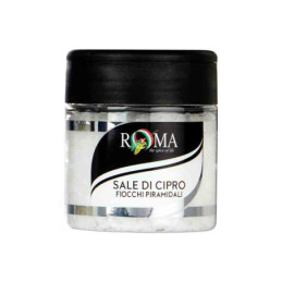 Sale di Cipro fiocchi bianchi vaso plastica gr 85 Roma.jpg