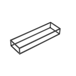 Stand per buffet nero in metallo GN 2 4 53x16,5x8 cm Leone.jpg