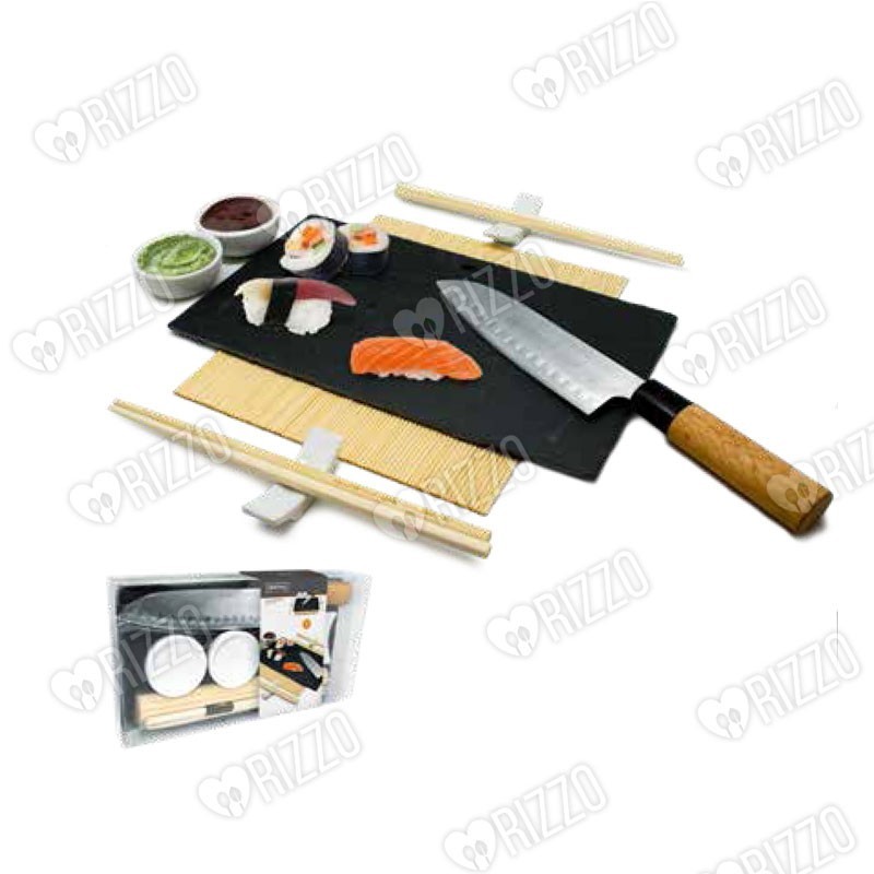 Set servizio sushi per 2 persone + coltello Nerthus